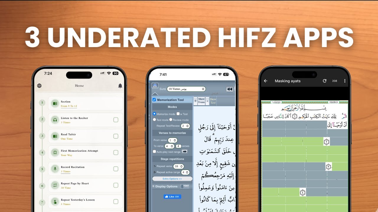 3 Hidden Apps That Make Quran Memorization Easier