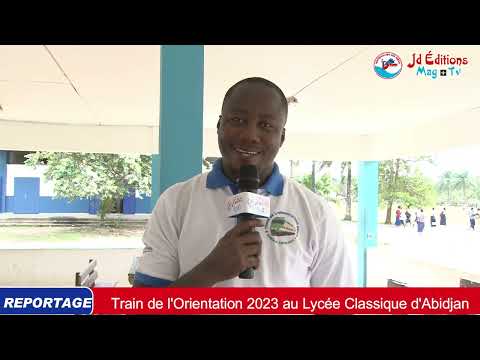 Éducation : Train de l'Orientation 2O23 au Lycée Classique de Cocody