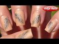 Осенний маникюр / Матовый дизайн ногтей 