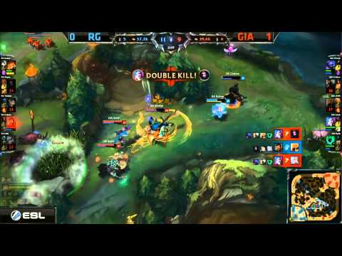Giants Adryh Jinx Quadrakill - GIA vs RG Game 2 (EU LCS Expansion)