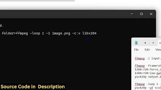 FFMPEG Command to Create a Video From a Single Image For a Specific Duration in Terminal