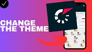 How to change the theme of the Flashscore app