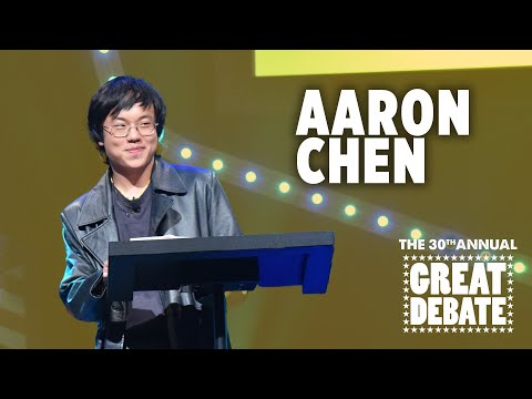 Aaron Chen (Negative) - 30th Annual Great Debate 2019