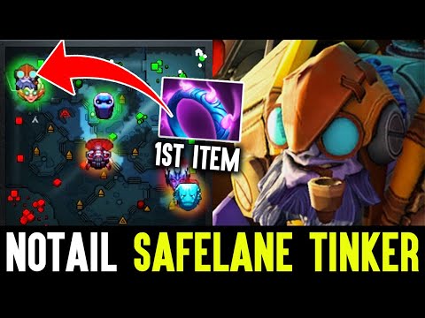 NOTAIL SAFELANE TINKER - THAT'S HOW TI WINNER PLAYS DOTA 2
