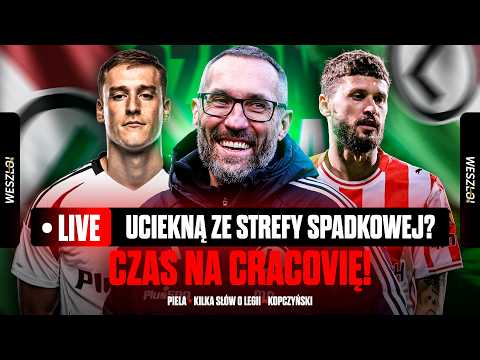 LEGIA WCIĄŻ W STREFIE SPADKOWEJ! CZY MECZ Z CRACOVIĄ TO ZMIENI? KONFERENCJA LIVE | CZARNA ELKA