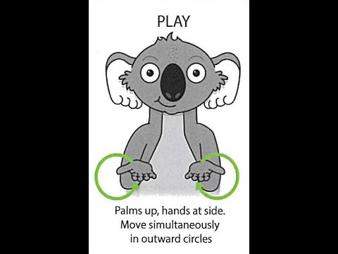 Grahame Stewart Park Communication Board Key Word Sign tutorial - Play