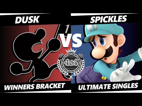 4o4 Smash Night 47 - 4o4| Dusk (Mr. Game & Watch) vs  ACE| Spickles (Luigi) - Winners Round 4