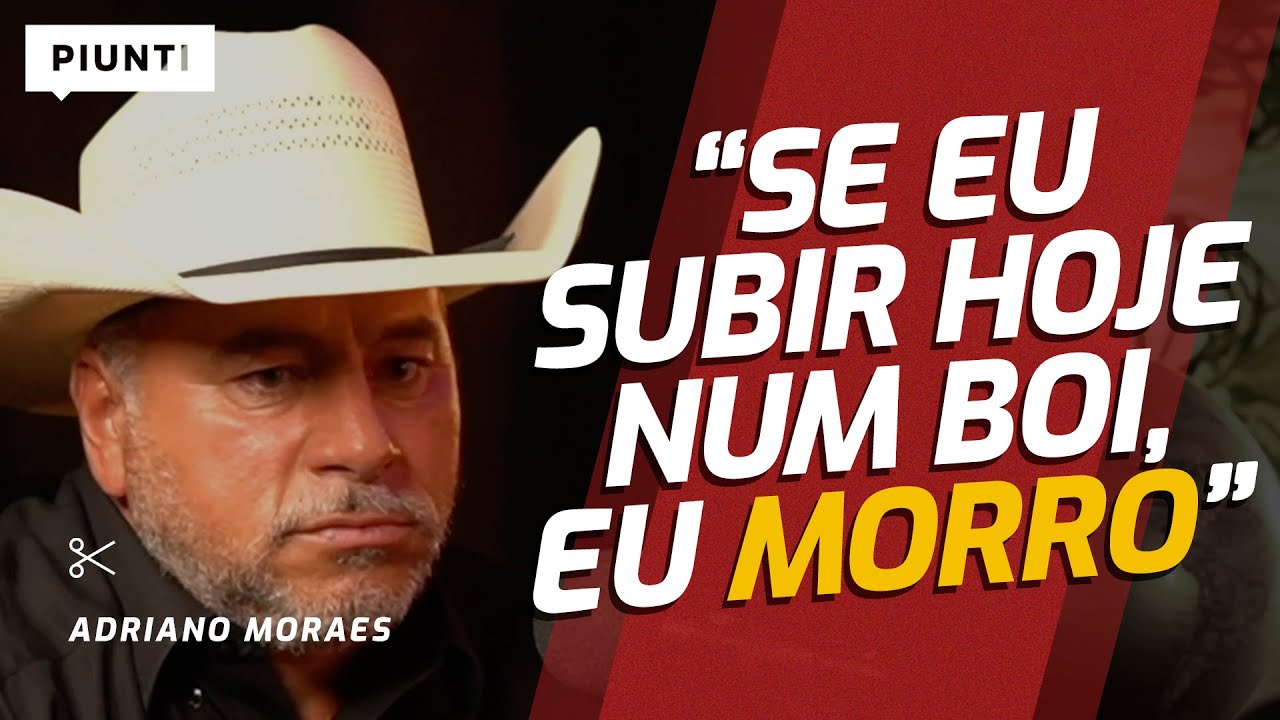DEPOIMENTO EMOCIONADO DO MAIOR PEÃO DE TODOS OS TEMPOS | Piunti entrevista Adriano Moraes