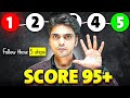 5 HIDDEN STEPS TO SCORE 95 MARKS IN EXAM TOPPER S SECRET