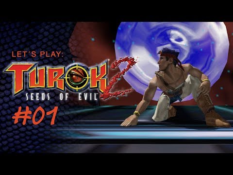 Let's Play Turok 2: Seeds Of Evil #01 : The hero is back...!  - N64 classics - Gameplay - German