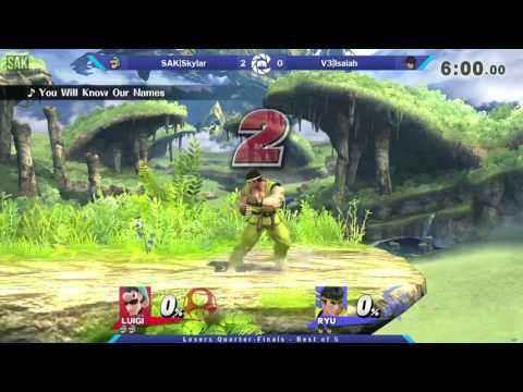 TSL83 Losers Quarters - SAK|Skylar (Luigi) vs Isaiah (Ryu)