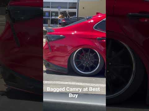 Girl owned - bagged Toyota Camry - what do you think? Air suspension