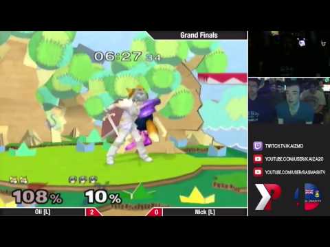 SGX - Oli (Fox) vs Nick (Marth) - Grand Finals Set 2 - SSBM