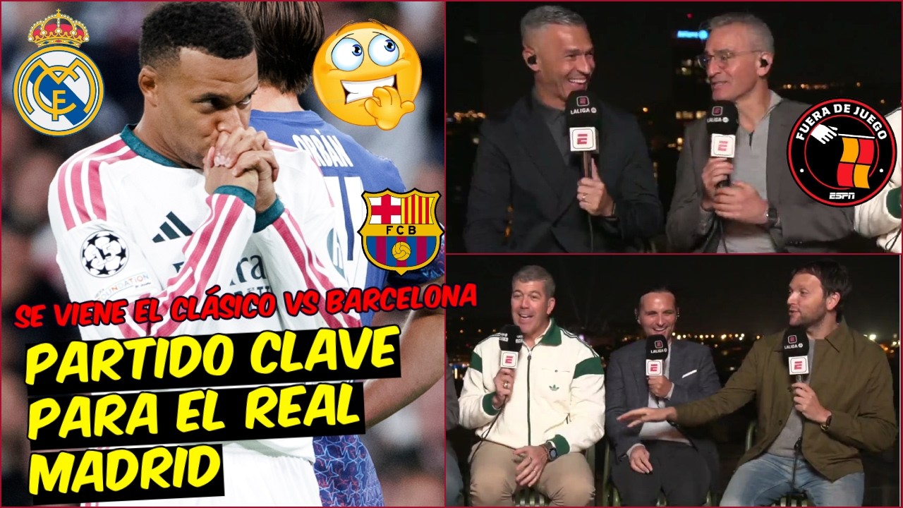 ¿Esta OBLIGADO el REAL MADRID a vencer al BARCELONA en el CLÁSICO? | Fuera de Juego
