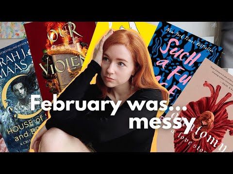 books that made me angry in february 🌙 reading wrap up/rant (HoSaB, our violent ends)
