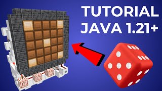 Super Compact REDSTONE DICE! (Java 1.21+ Tutorial)
