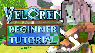 IN-DEPTH VELOREN GUIDE / TUTORIAL FOR BEGINNERS (Free 2 Play Open World Voxel MMORPG)