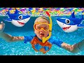 Summer Adventures In Swimming Pool For Kids
