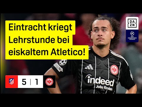Atletico Madrid - Eintracht Frankfurt | UEFA Champions League | DAZN Highlights