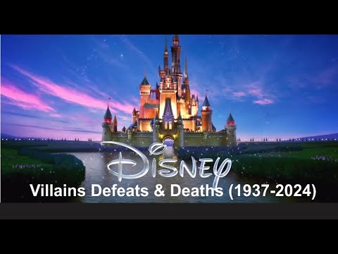 All Walt Disney Animation Villains Defeats & Deaths (1937-2024)