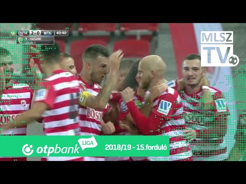 Hasani Florent gólja a DVTK - MTK Budapest mérkőzésen