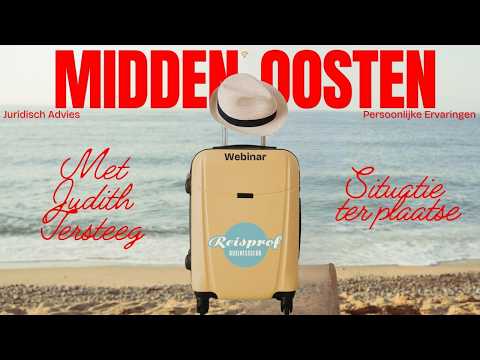 Infosessie over de situatie in het Midden-Oosten