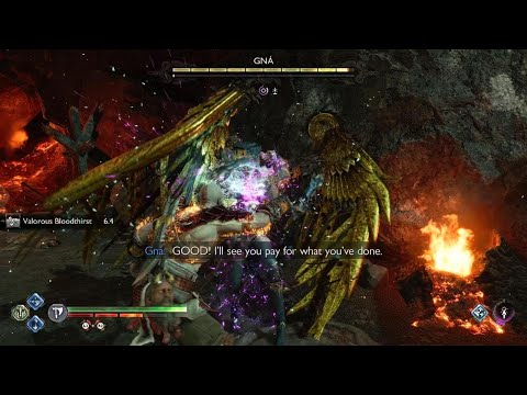 Gna in 20 seconds on GMGOW NG+ {No Damage } - God of war ragnarok