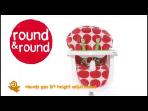 Cosatto 3 Sixti Highchair In Tomato - Demonstration | BabySecurity