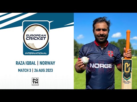 POTM: R.Iqbal - NOR vs CZE | Highlights | ECI Dresden | 26 Aug 2023 | ECI23.117