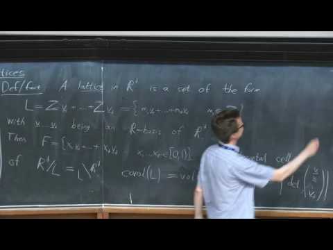 Applications of homogeneous dynamics - Jens Marklof & Andreas Strombergsson - Lecture 04