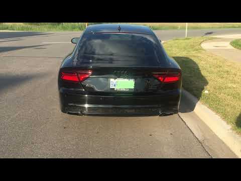 2016 Audi A7 with Remus Axle-back exhaust