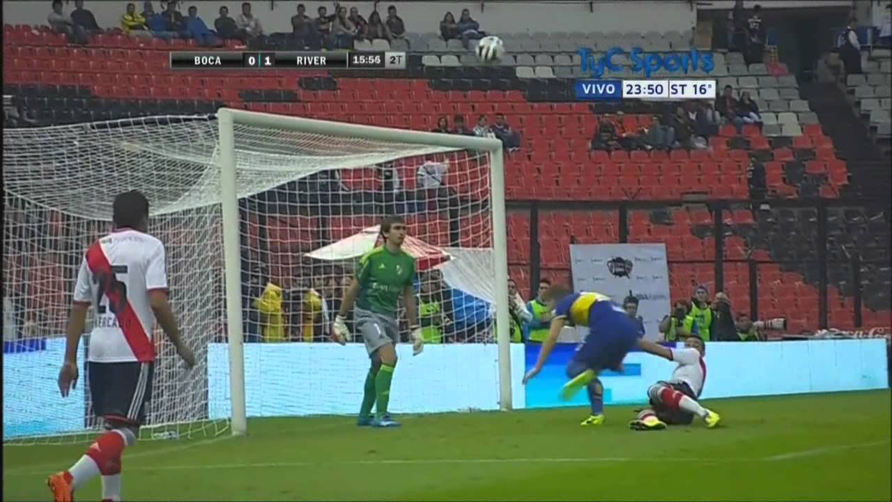 Boca 1 (2) - 1 (4) River - Amistoso 2014
