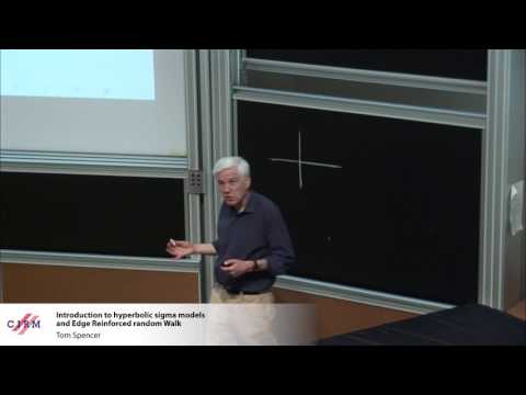 Tom Spencer: Introduction to hyperbolic sigma models and Edge Reinforced Random Walk