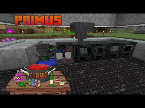 Primus Modsauce E02 - Mekanism Ore Processing!