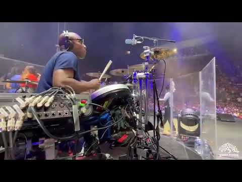 Derrick Mckenzie - Soundcheck and Onstage | Jamiroquai at Théâtre antique d'Orange