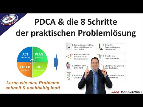 PDCA & die 8 Schritte der praktischen Problemlösung: Wie man Probleme schnell & nachhaltig löst!
