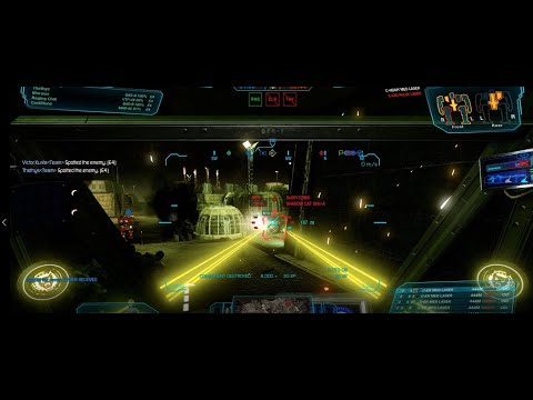 MWO Quickplay Pinpoint Damage with Gauss BAS-A Blood Asp on Mining Collective Domination