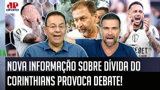 ‘É surreal, cara, um absurdo: o Corinthians está devendo R$ 100 milhões a jogadores só em…’