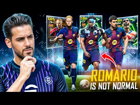 ROMÁRIO’S WILLPOWER IS BROKEN! 🤯 FC BARCELONA EPICS FULL PACK REVIEW in eFootball 26