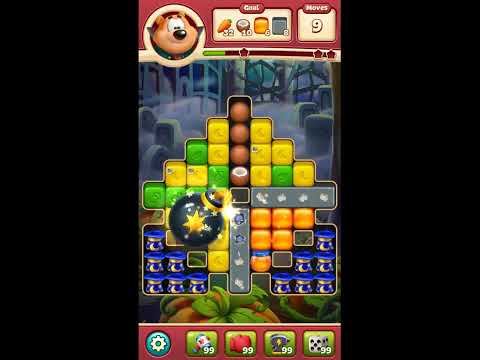 Toon Blast Level 8576 - NO BOOSTERS 🐻🐺🐱 | SKILLGAMING ✔️