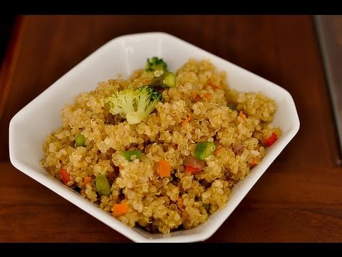 Recipe for Stir-Fried Quinoa with Veggies