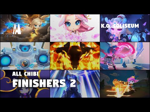 ALL CHIBI ANIMATIONS / FINISHERS 2 | TFT SET 15