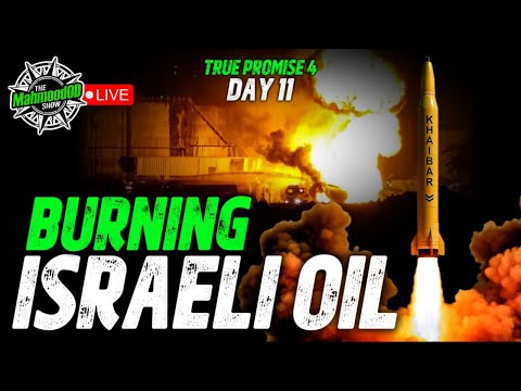 🔴 WAVE 36: Iran’s QUADRUPLE Salvo | US B-1 Bombers DEPLOYED | Israeli Oil Refineries EXPLODE | Live