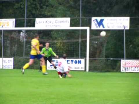 10-10-2009 Koudekerk 2 - Siveo 2 kans Dennis Nieuwpoort