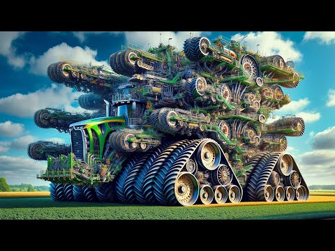 15 BIGGEST Tractors and Farm Machines