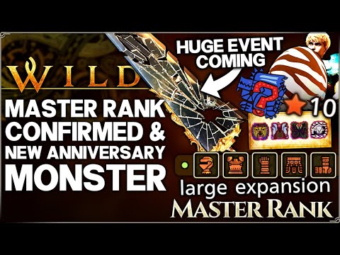 Monster Hunter Wilds - MASTER RANK CONFIRMED & New Monster 10 Star Anniversary Fest - Weapon & More!
