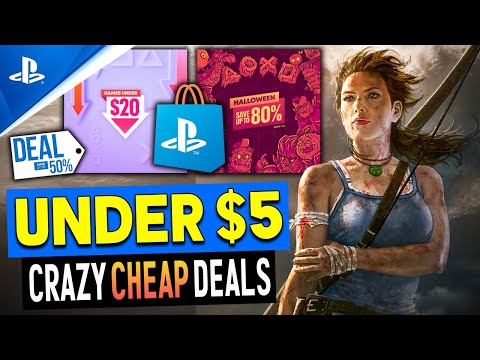 13 FANTASTIC PSN Game Deals UNDER $5 NOW! SUPER CHEAP PS4 Games! (Halloween Sale + Games Under $20)