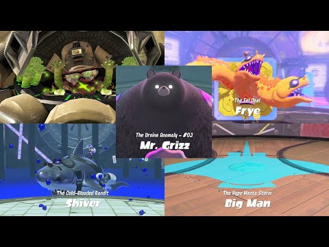 Splatoon 3: All Boss Battles