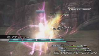 Final Fantasy XIII Video Walkthrough: Attacus (Mark Mission 51)