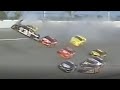 Dale Earnhardt Fatal Crash w/ Dale Jr MRN Interview - Full Speed Replays (Better Audio)